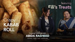 Cook with Abida Rasheed | ft@Filistreats  | Crispy Seekh Kabab Roll Recipe