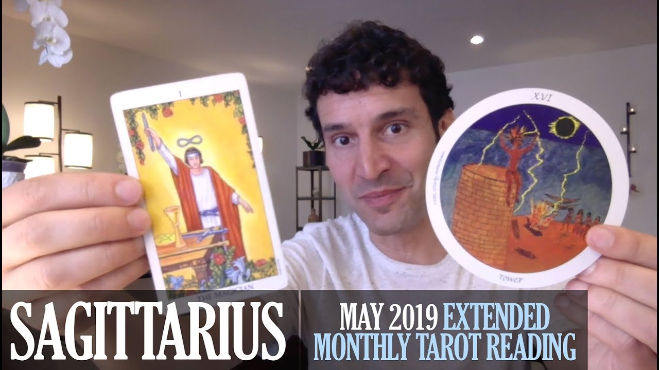 SAGITTARIUS May 2019 Extended Monthly Intuitive Tarot Reading by Nicholas Ashbaugh
