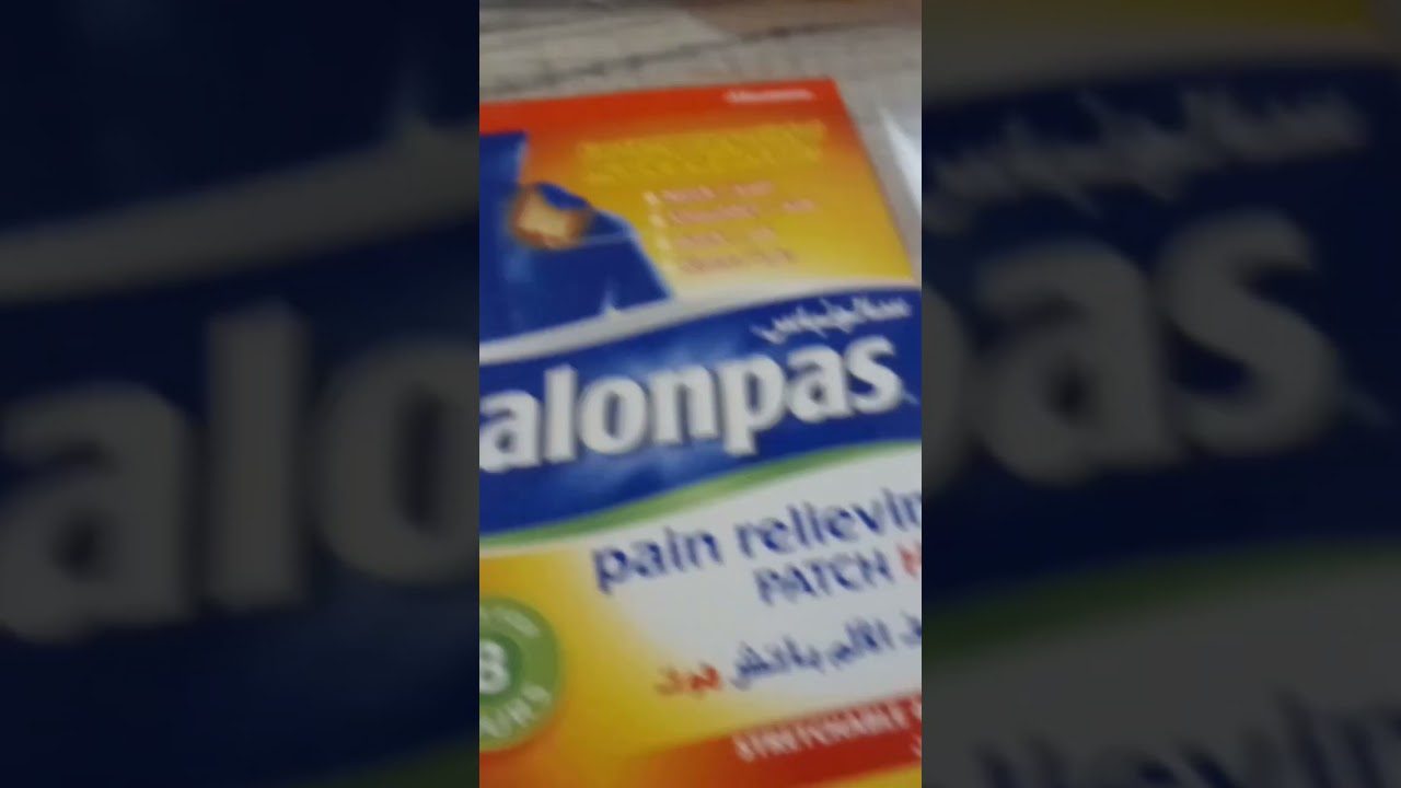 SALONPAS PAIN RELIEVING PATCH HOT, STRETCHABLE /FLEXIBLE