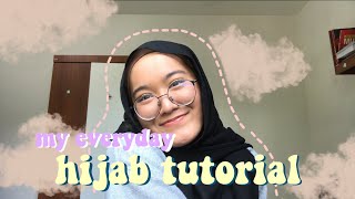 my everyday hijab tutorial 🧕🏻✨ | amyrabebe