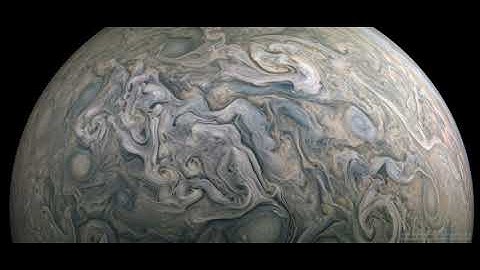 [ASTRO] Churning Clouds on Jupiter   - August 11, 2020