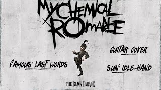 My chemical romance - Famous last words (Guitar cover)