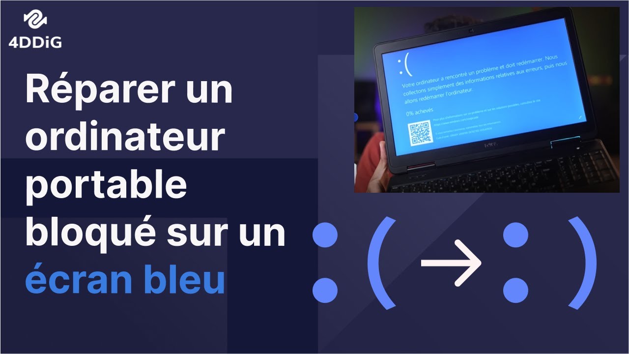 Mon Ordi Lenovo Est Bloque Sur La Page De Garde Comment réparer un ordinateur portable bloqué sur un écran bleu sous