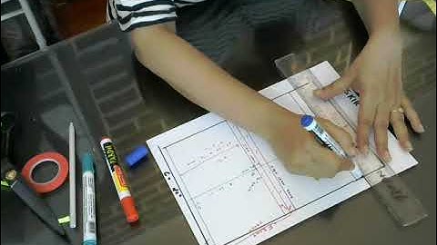 Draping the Basic skirt part 1