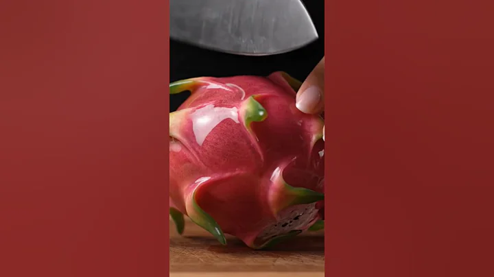 Cutting Glass Fruit Dragonfruit ASMR #ai #aiart #asmrsounds #asmr #aiasmr #satisfyingvideo #trend