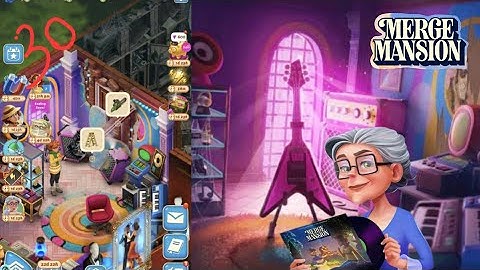 Merge Mansion | Music Studio  Level 52  Part 707 🎼🎶        #merge #mergemansion