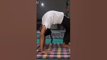 yogen chittasya paden vacha #chakrasana  #chakrasan #yogapose @ramasareypalofficial Ramasareypal