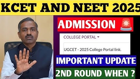 KCET AND NEET LATEST INFORMATION 🚨 | AFTER COLLEGE ADMISSION NEXT PROCESS ? #KCET #NEET #kea 