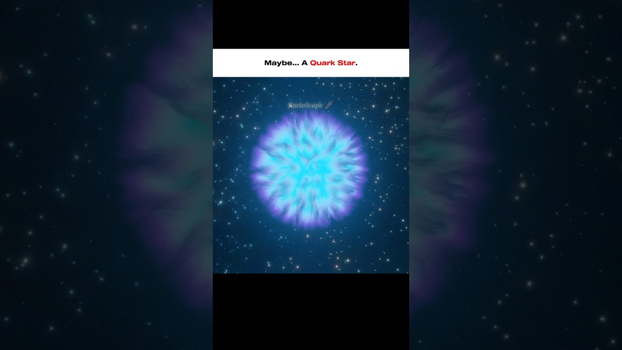 Could Quark Stars Spin Even Faster? #KurioScope #QuarkStar #Pulsar #NeutronStar
