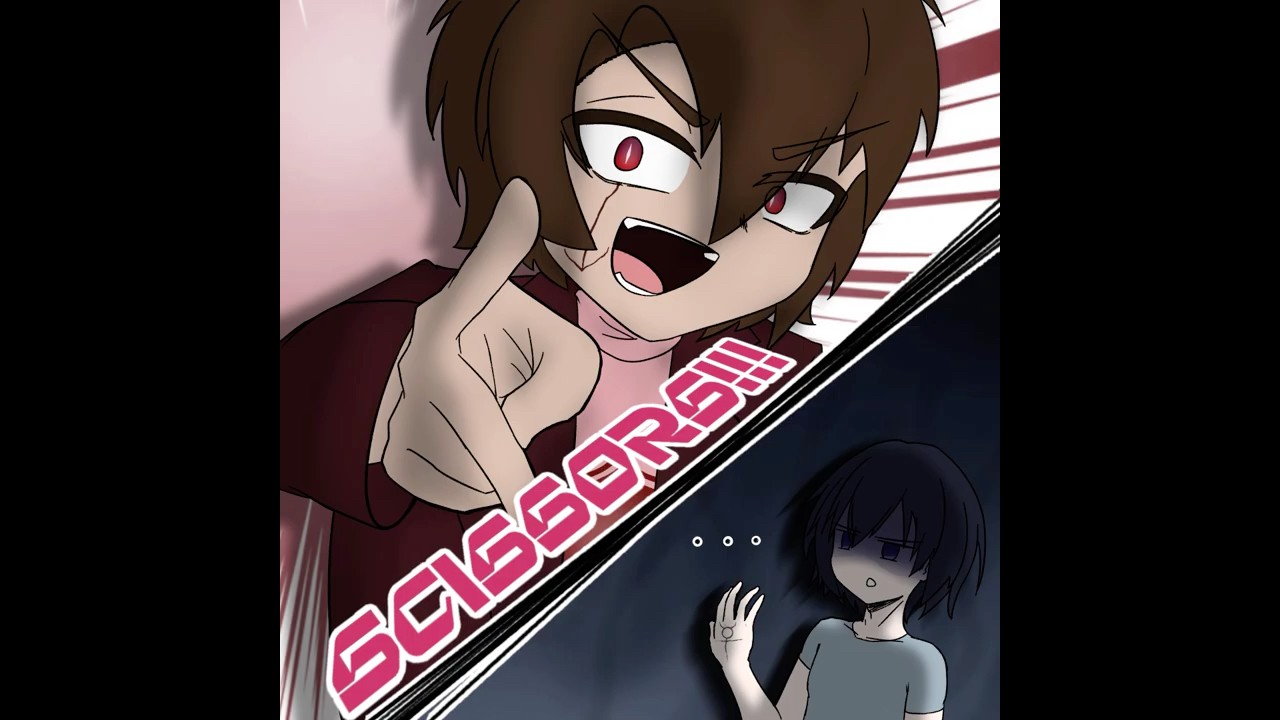 Ножницы! Я победил! 