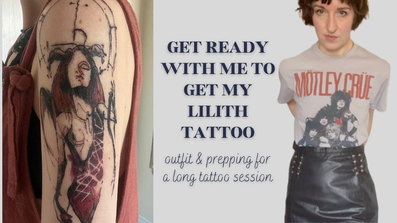 Vlog: Get Ready With Me to Get My Giant Lilith Tattoo
