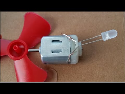 dc motor ile evde bedava elektrik uretimi jenarator yapimi youtube