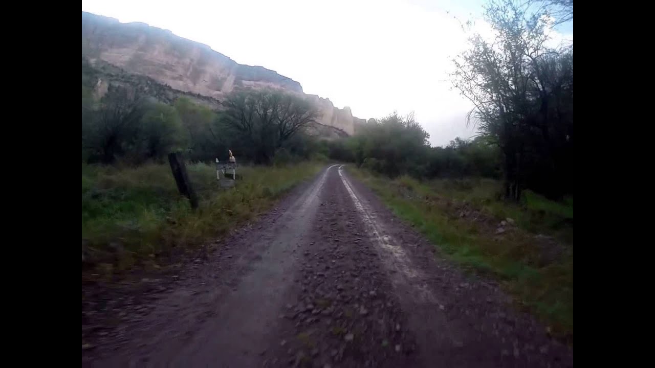 Last few miles on the Klondyke Road heading into Aravaipa Canyon