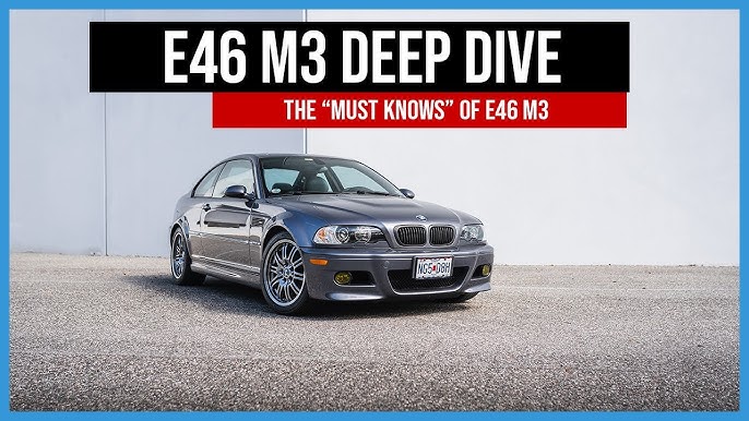 Guide d'achat : BMW M3 E46 2002-2007