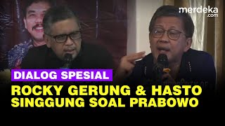 🔴 Rocky Gerung hingga Hasto PDIP Singgung Prabowo Akan Gelisah