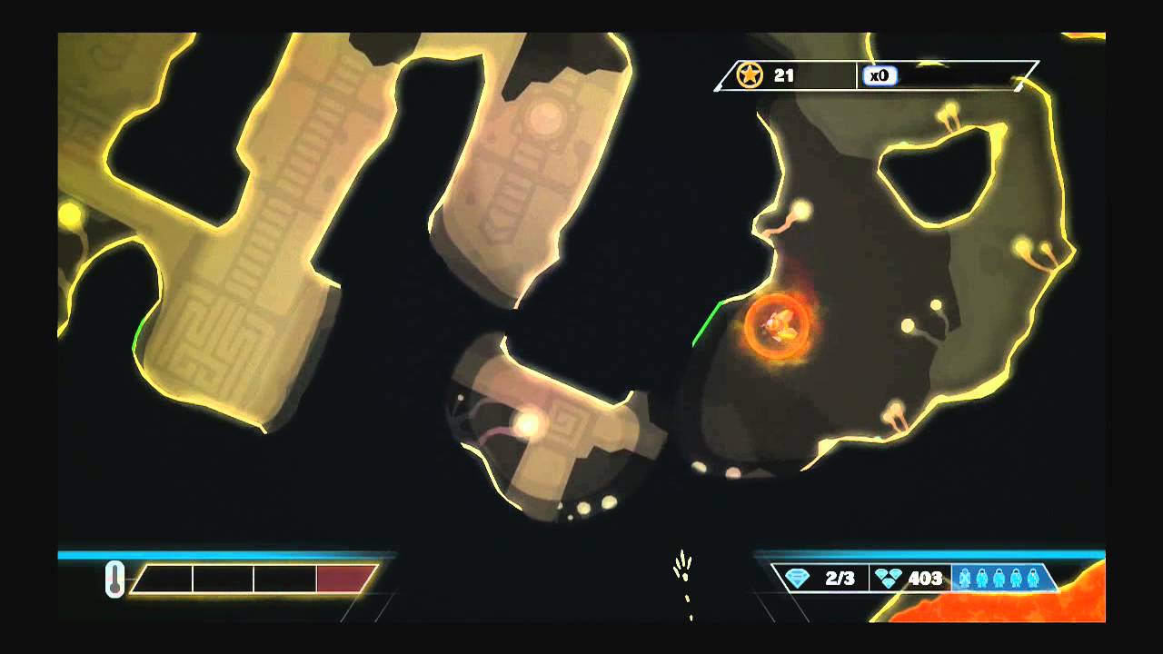 PixelJunk Shooter Ultimate PS4 - Episode Lights Out / Carry The Torch - Gameplay Walkthrough