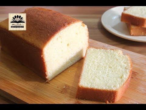 pound-cake-/-butter-cake-||-soft-and-moist-vanilla-butter-cake