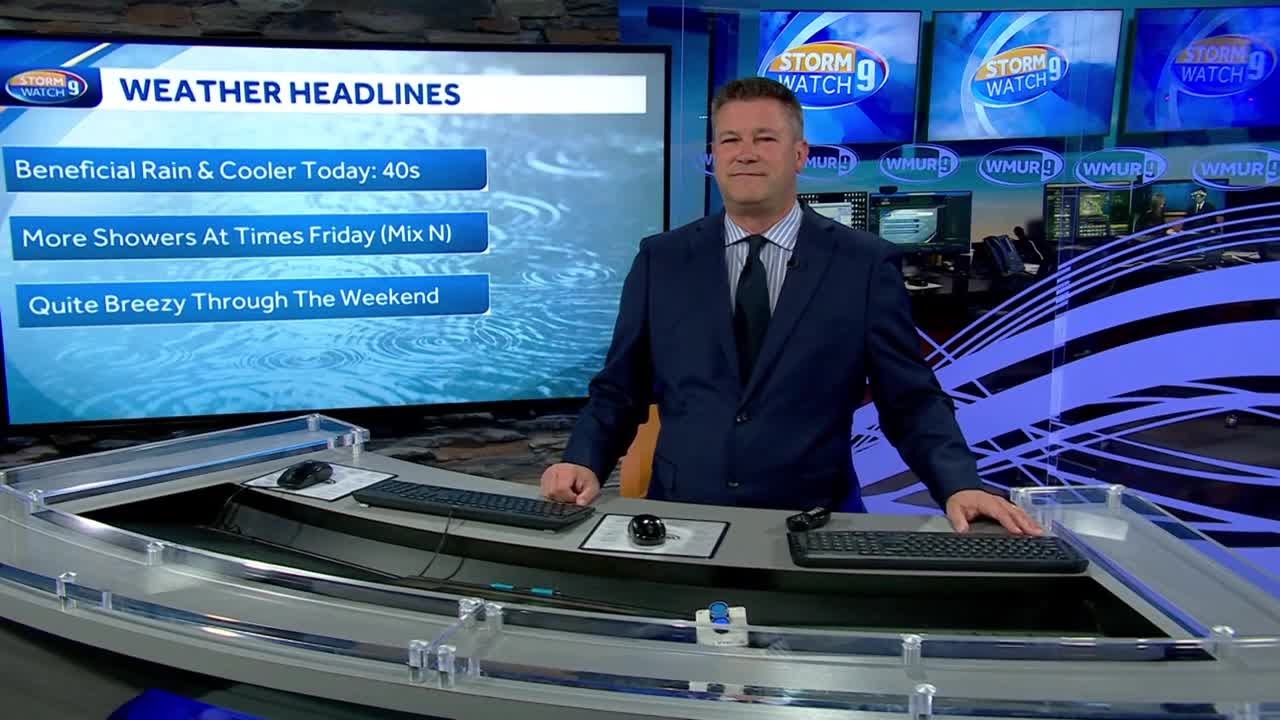 Video: Rainy and breezy Thursday - YouTube