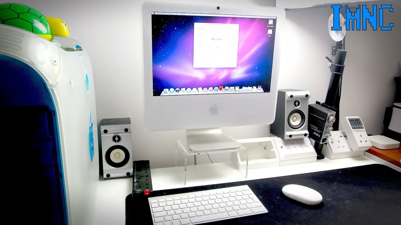 Apple Imac Late 2006 Dual Booting Snow Leopard Lion Youtube