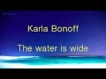 Karla Bonoff - The water is wide lyrics 가사 한글 해석