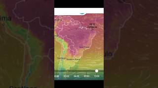 Veja as temperaturas para o Brasil Hoje #previsãodotempo #brasil #alerta #chuva  #temperatura