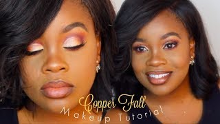 Easy Fall Copper Makeup Tutorial