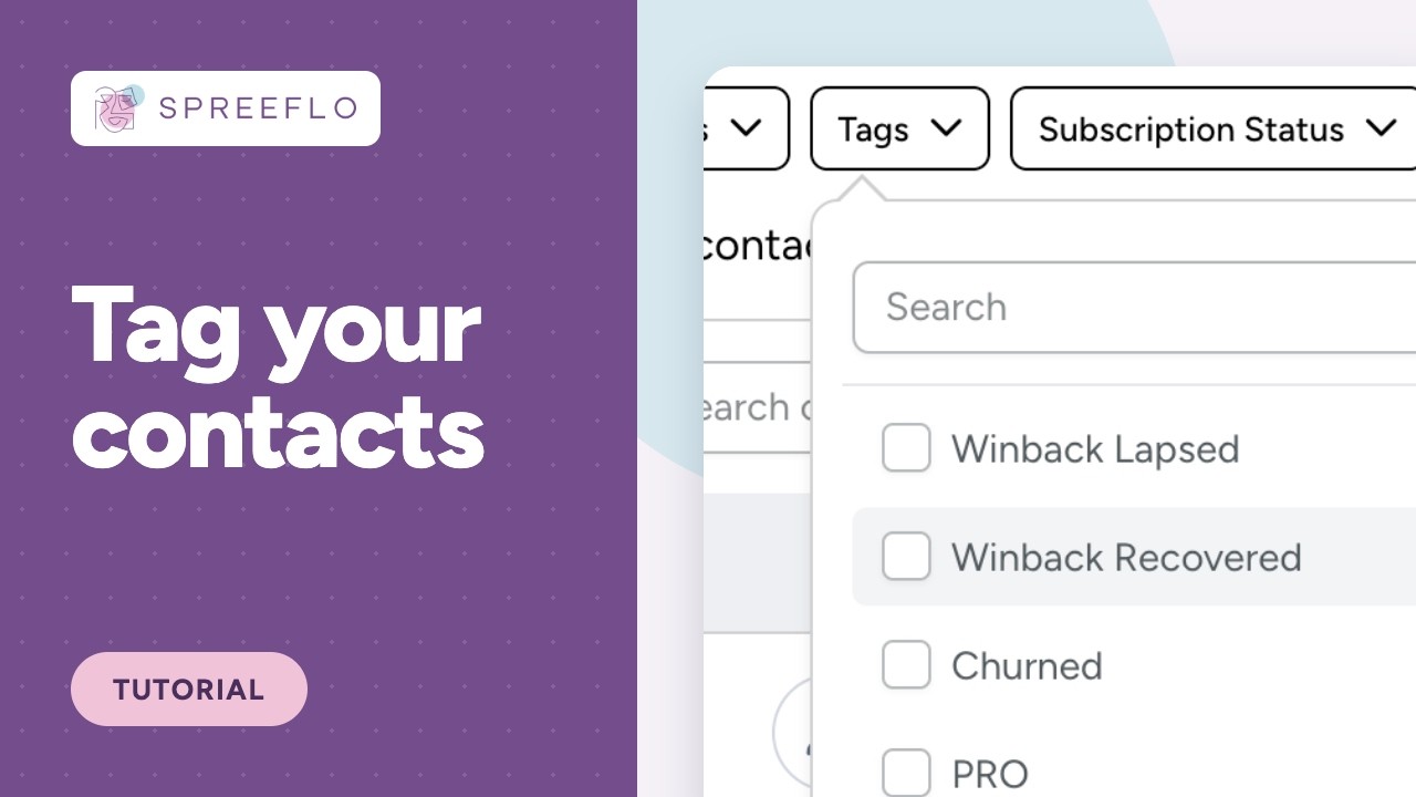 Organise with tags