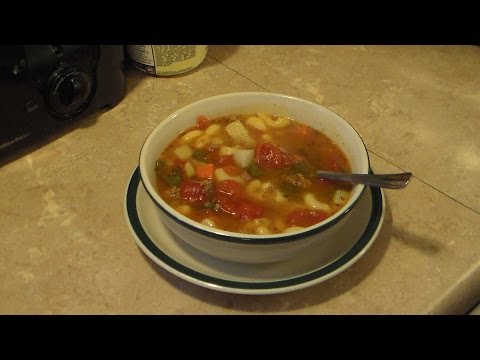 Pressure Cooker Minestrone Soup