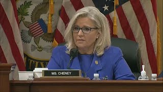 Rep. Cheney delivers opening statement