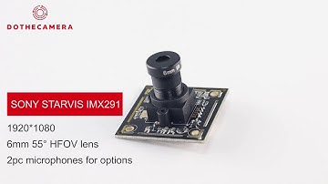 SONY Starvis IMX291 Camera Module USB 2mp 1080P@30fps with Mic Audio for Security Surveillance