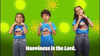 Download lagu Happiness is the Lord | Christian children song | Kids song