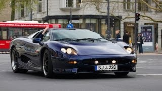Supercars In Berlin Jaguar Xj220, Aventador, Slr, F12, Murcielago & More