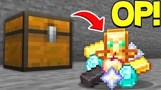 Minecraft, But Chest Gives OP Items