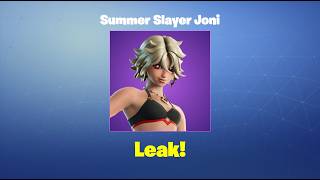 Summer Slayer Joni | Leak | Fortnite Outfit/Skin