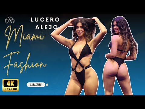 LUCERO ALEJO |Slow Motion| Vertical |Miami Fashion week| ? NEW |  amazing model ?️  |1102|2024