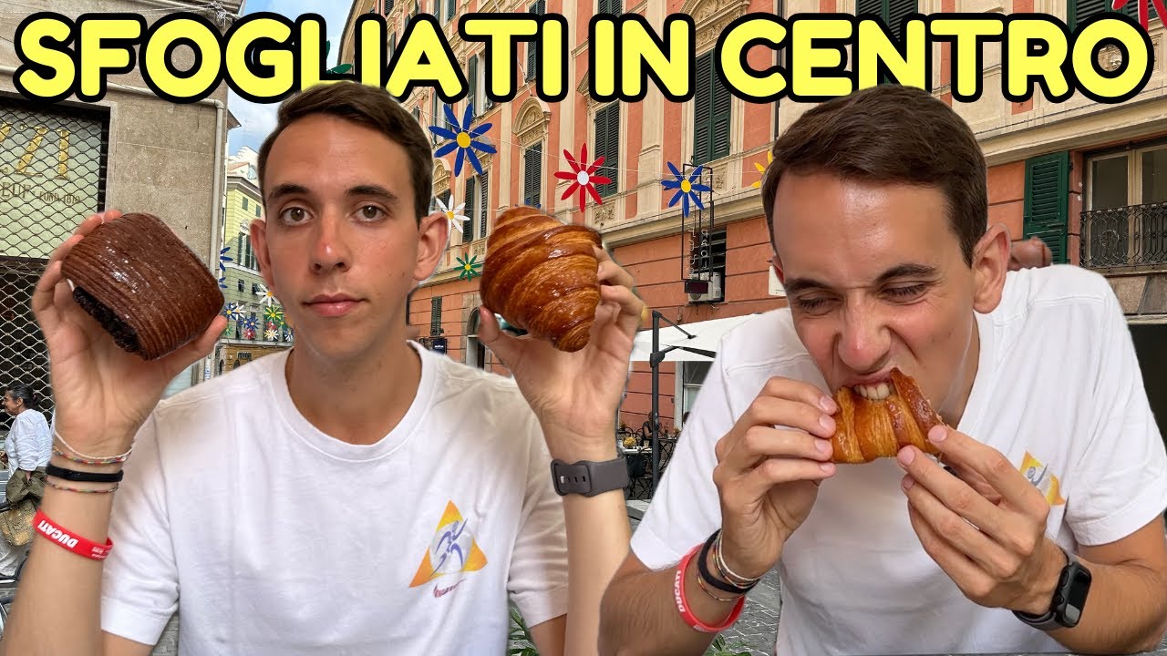 La DIFFERENZA tra CORNETTO e CROISSANT in un NUOVA PASTICCERIA a GENOVA