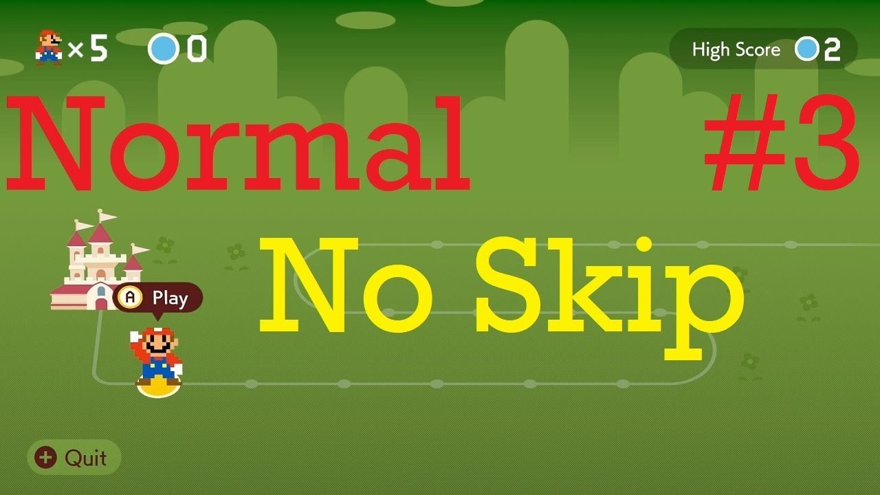 Normal No-Skip #3 | Super Mario Maker 2 | No Commentary - YouTube