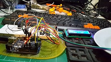 Arduino Uno  with LCD1602 with I2C  และ วิธีการหา LCD I2C address
