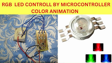 How to Control RGB LEDs with Microcontroller/Color Changing RGB LEDs/WCH CH32V003/RGB LED ANIMATION