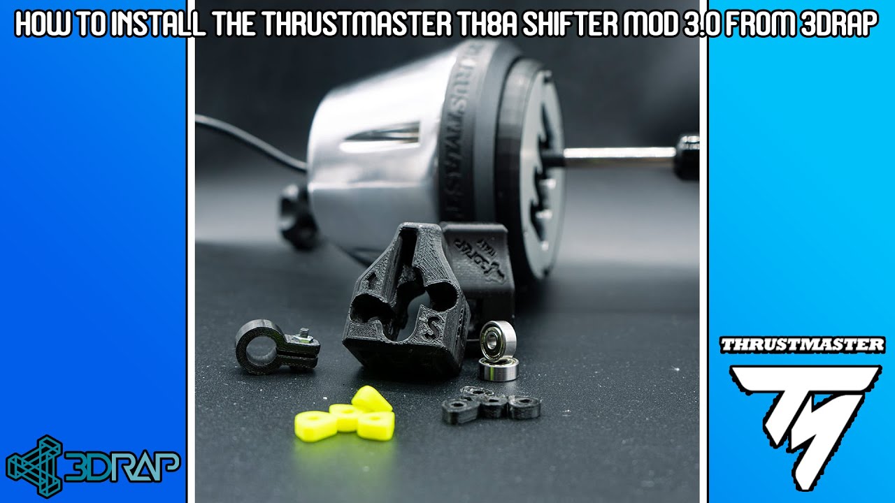 HOW TO INSTALL THE THRUSTMASTER TH8A SHIFTER MOD 3.0 FROM 3DRAP 