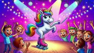 🛼 Единорог на Роликах! 🦄 Учи Самый Крутой Танец!