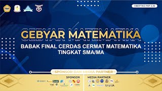 [ BABAK FINAL ] Cerdas Cermat Matematika Tingkat SMA/MA - Gebyar Matematika 2021 screenshot 5