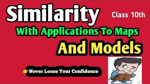 Class 10 SELINA Solutions Maths Chapter 15 - Similarity (With Applications To Maps And Models)