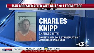 Man arrested after woman calls 911 from store