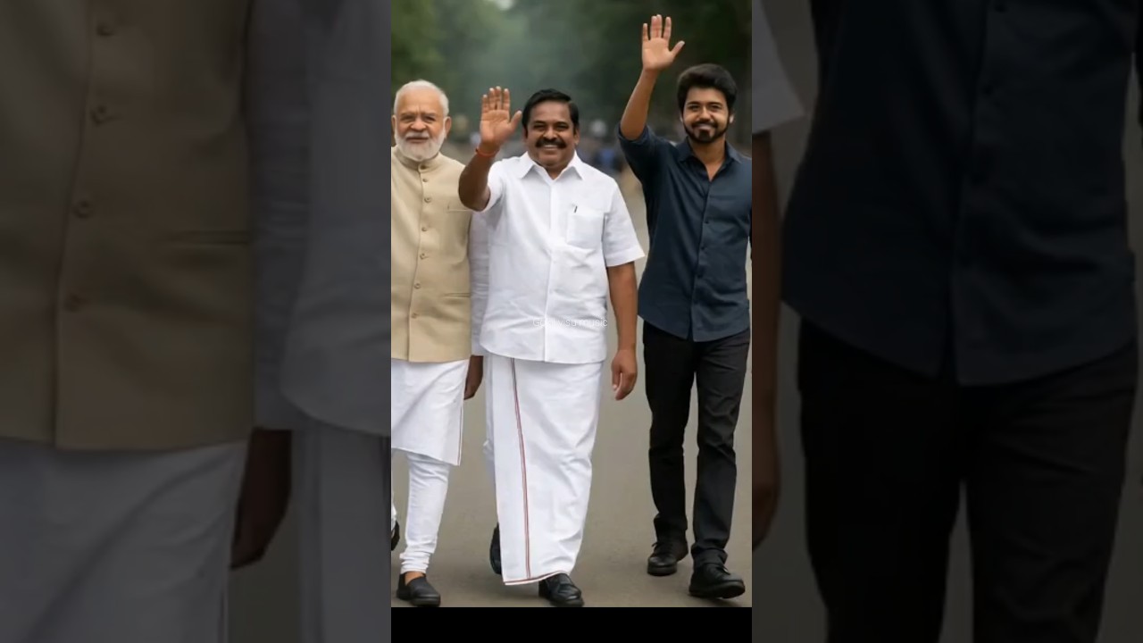 modi vs vijay and edappadi newlook al video