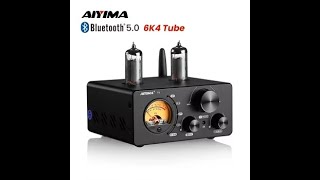 AIYIMA Audio T9 HiFi Bluetooth 5 0 Vacuum Tube Amplifier