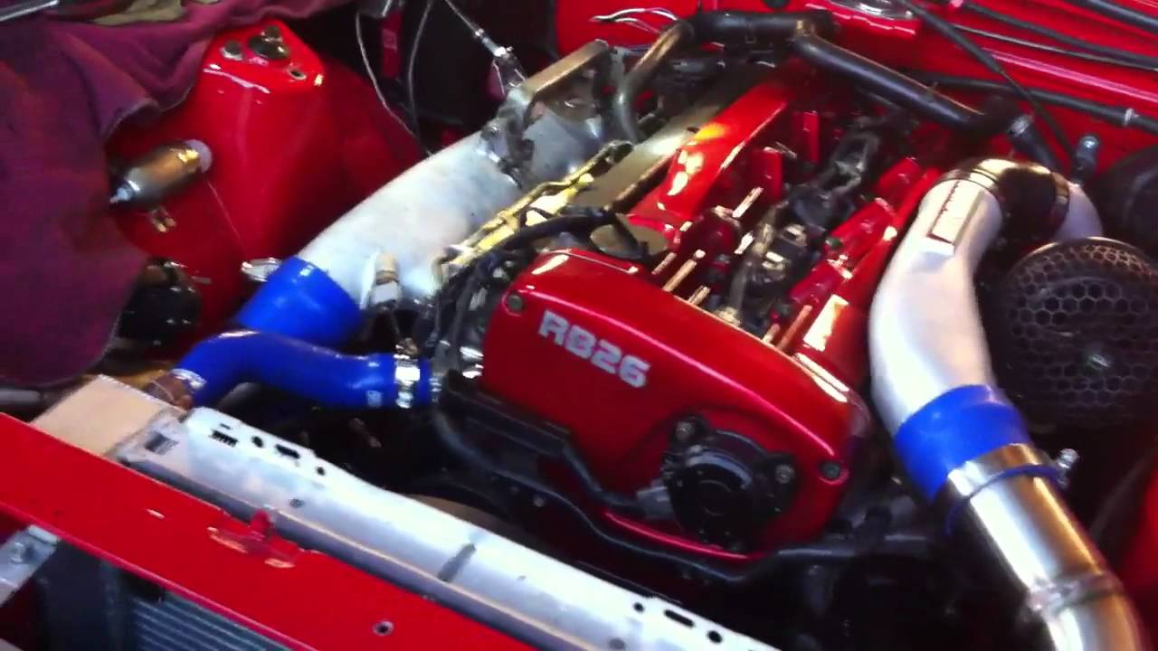 RB26 240z FIRST START UP YouTube