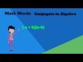 What is the meaning of the word CONJUGATE? - YouTube