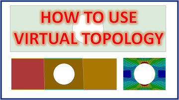 ANSYS Workbench: How to use Virtual Topology (Strip with a Hole)