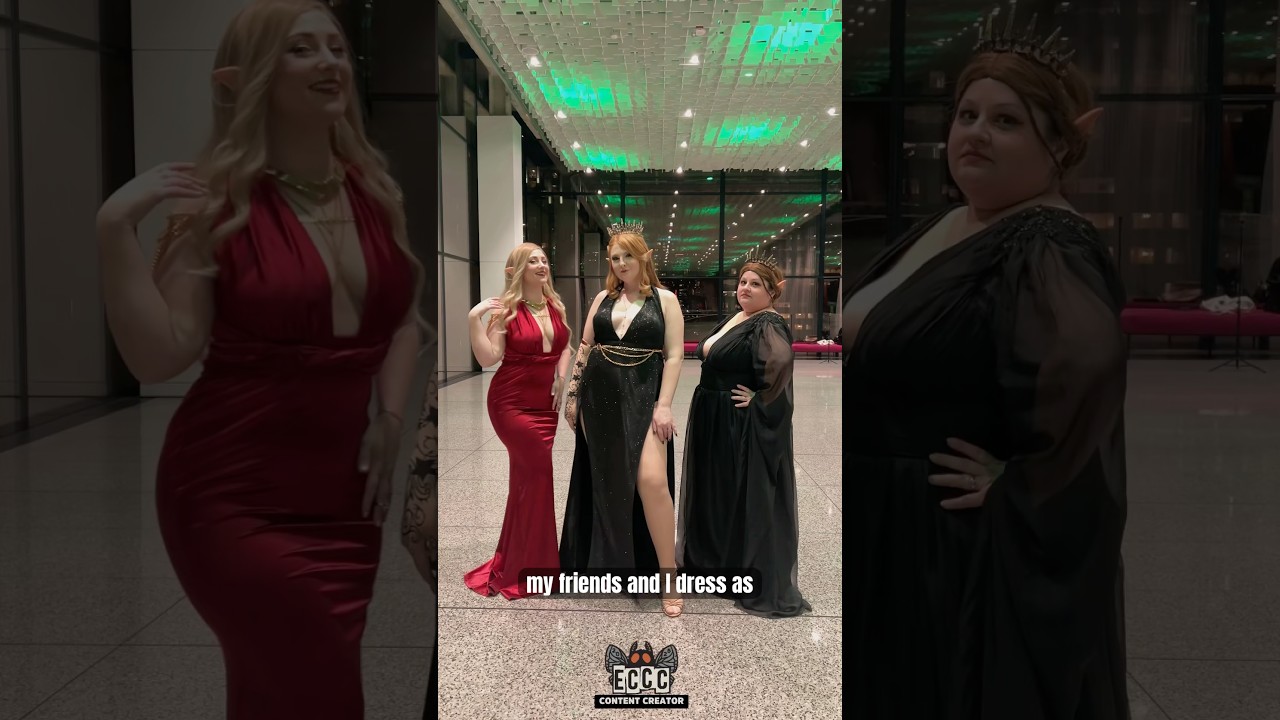 Let’s go to ECCC’s fantasy ball 🖤 #fantasyball #eccc #acotar